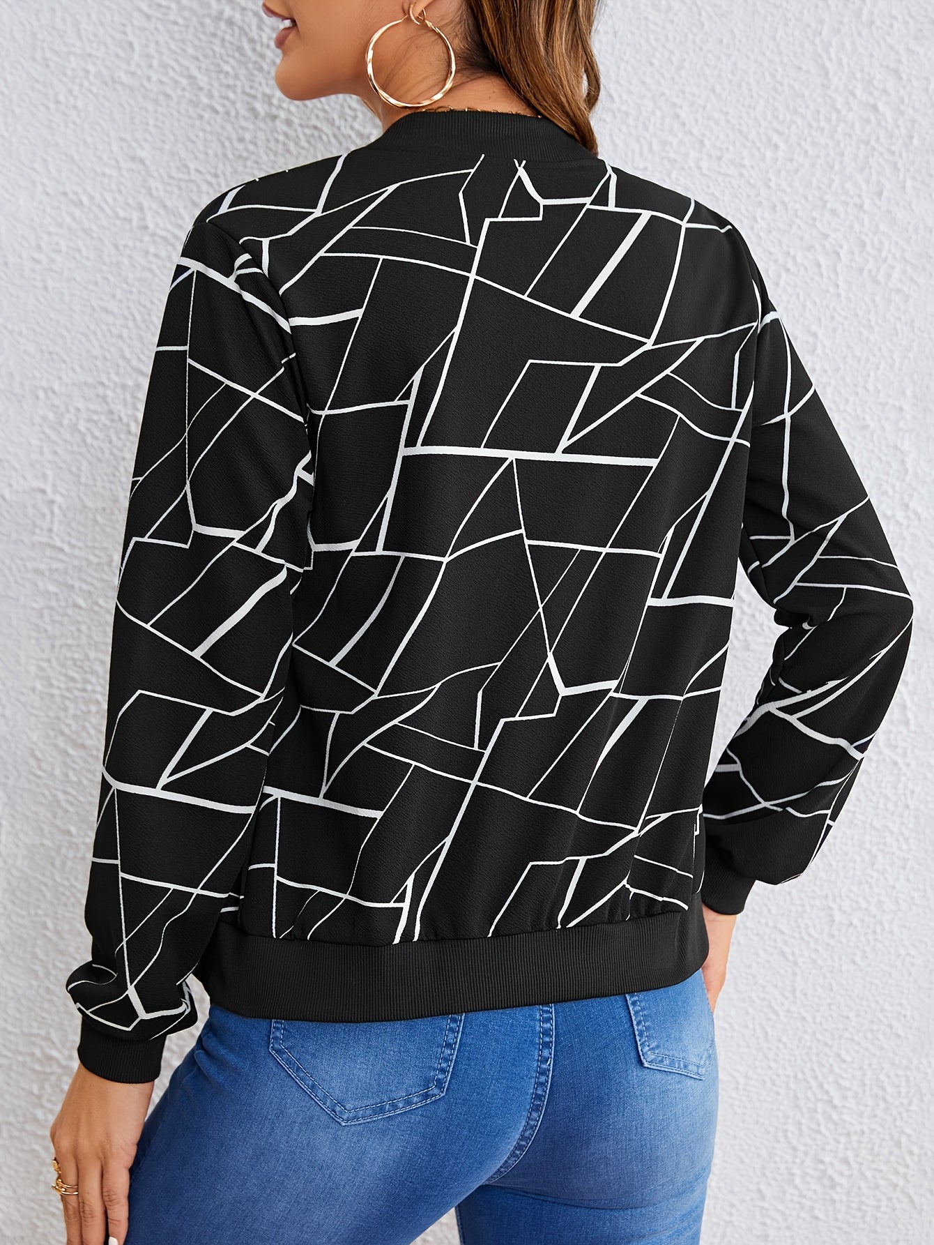 Carly – Geometrische Jacke 4