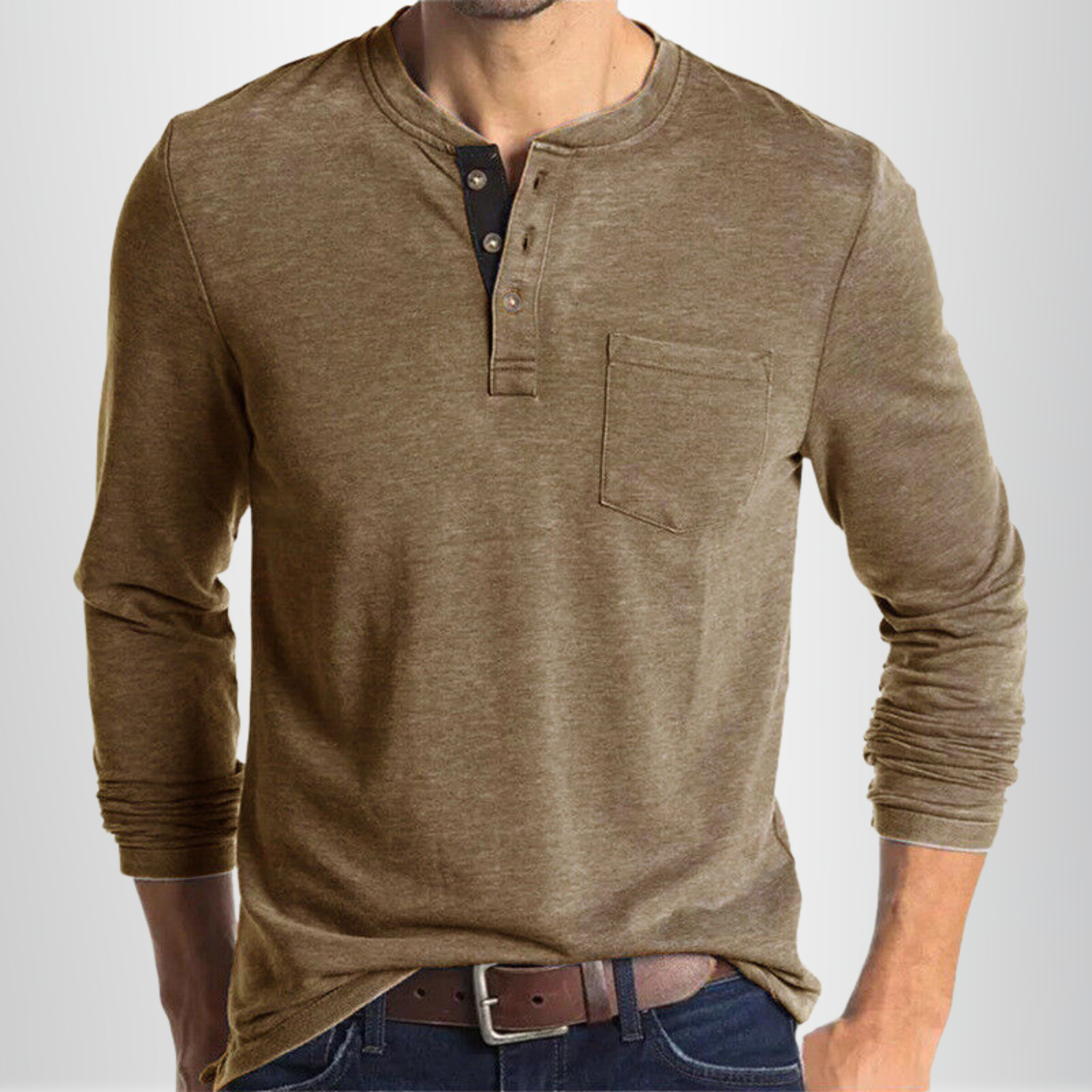 Charles - Langärmeliges Herren-T-Shirt 3