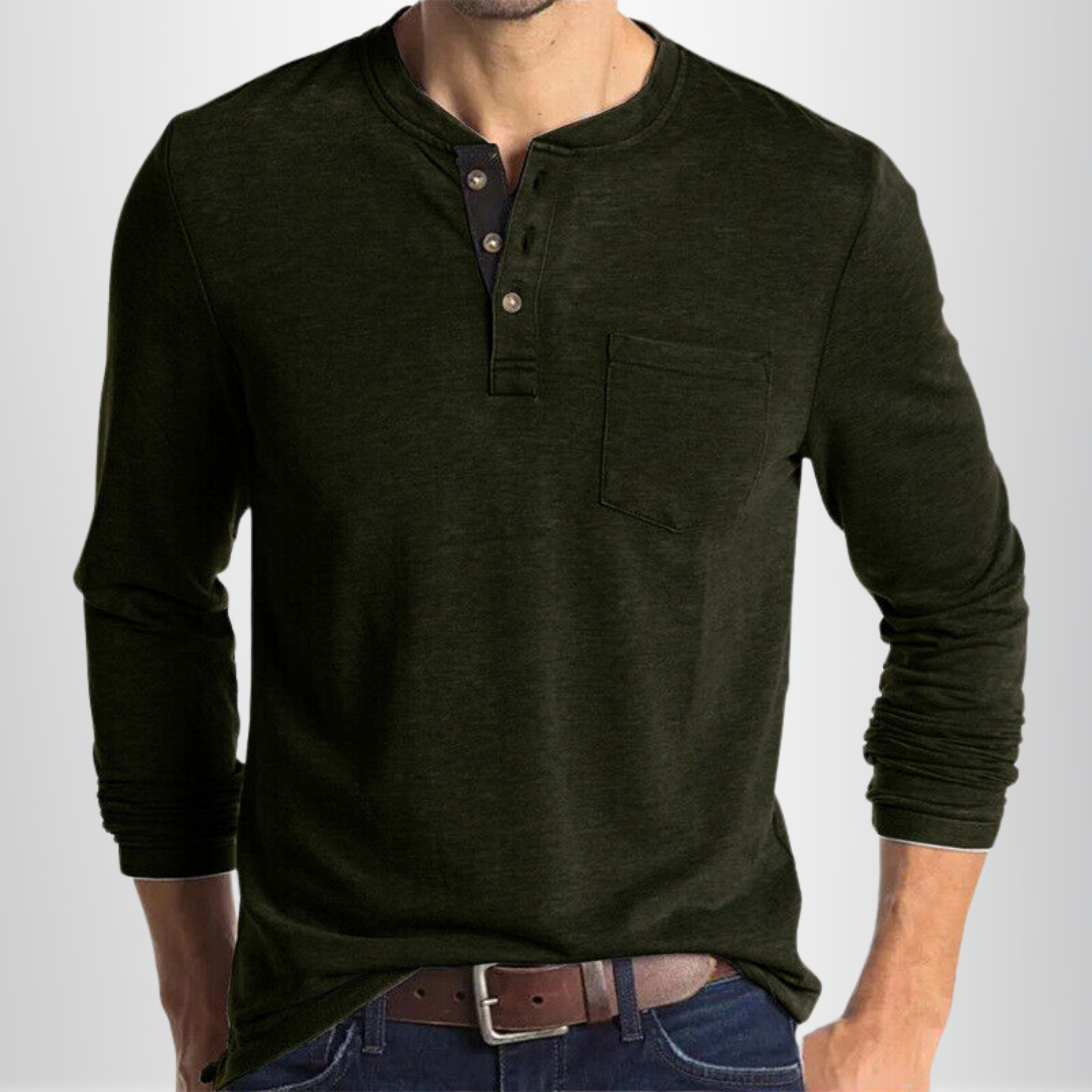 Charles - Langärmeliges Herren-T-Shirt 6