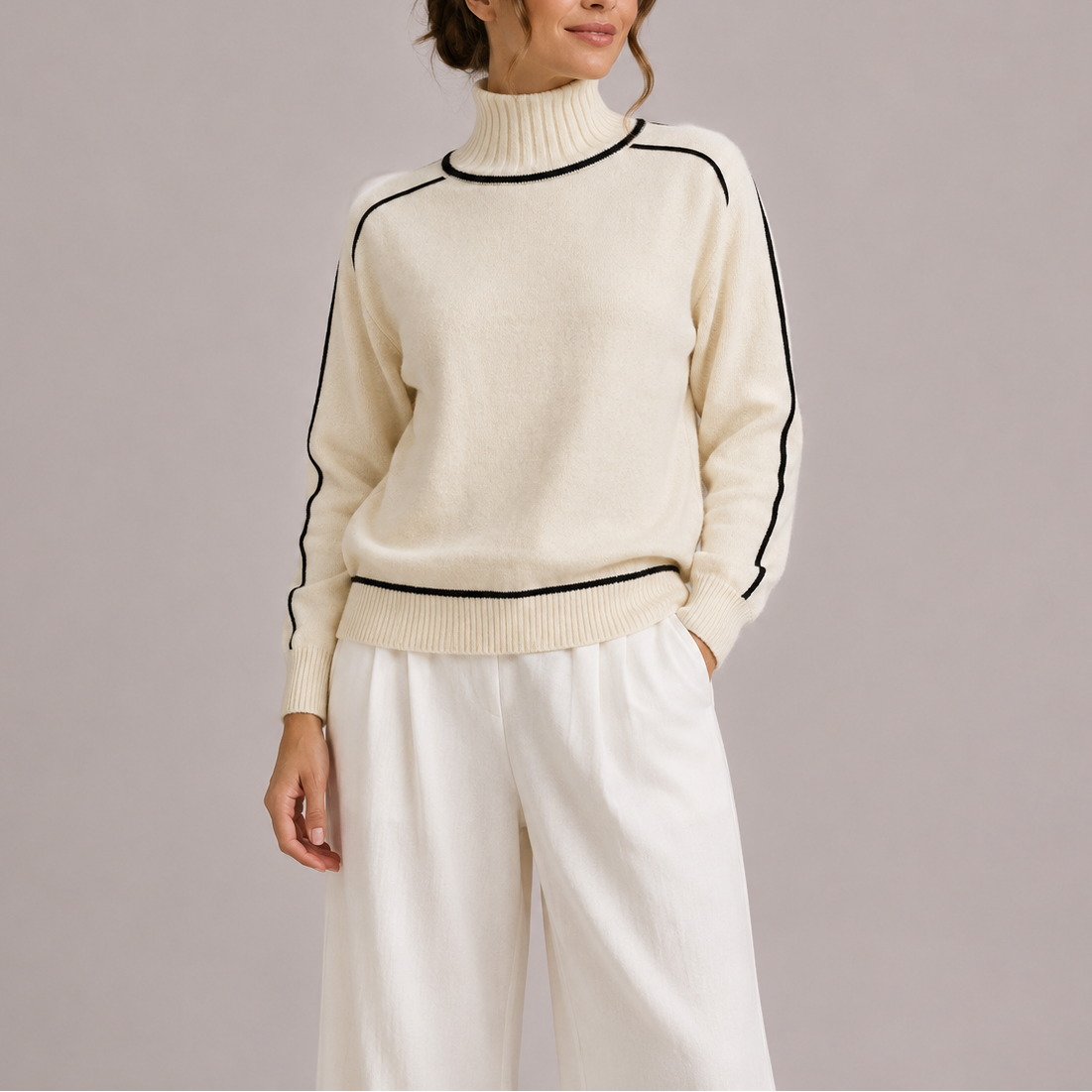 Rollkragenpullover Damen | Warm & Elegant 1