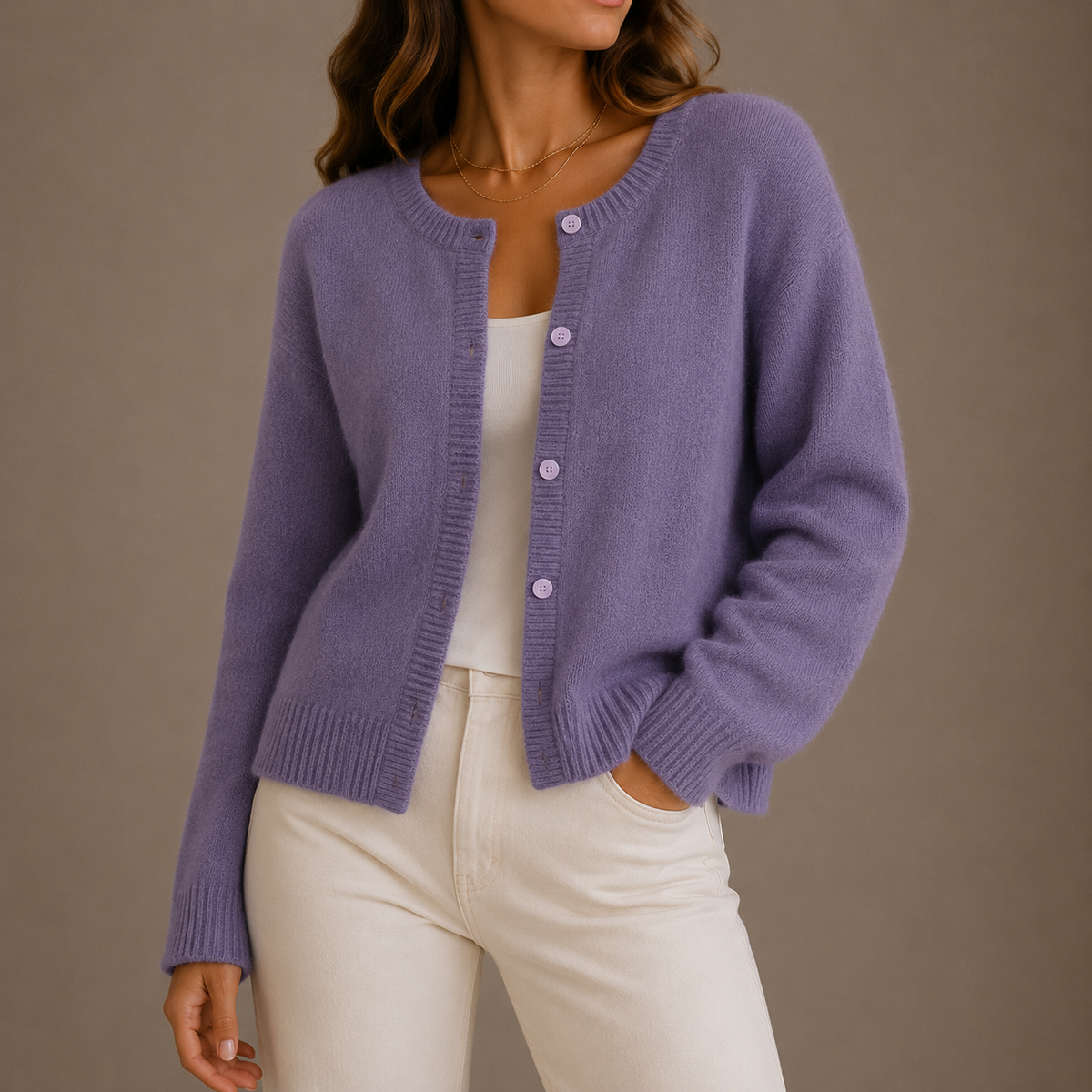 Strickjacke Damen | Knopfleiste & Weicher Komfort 4