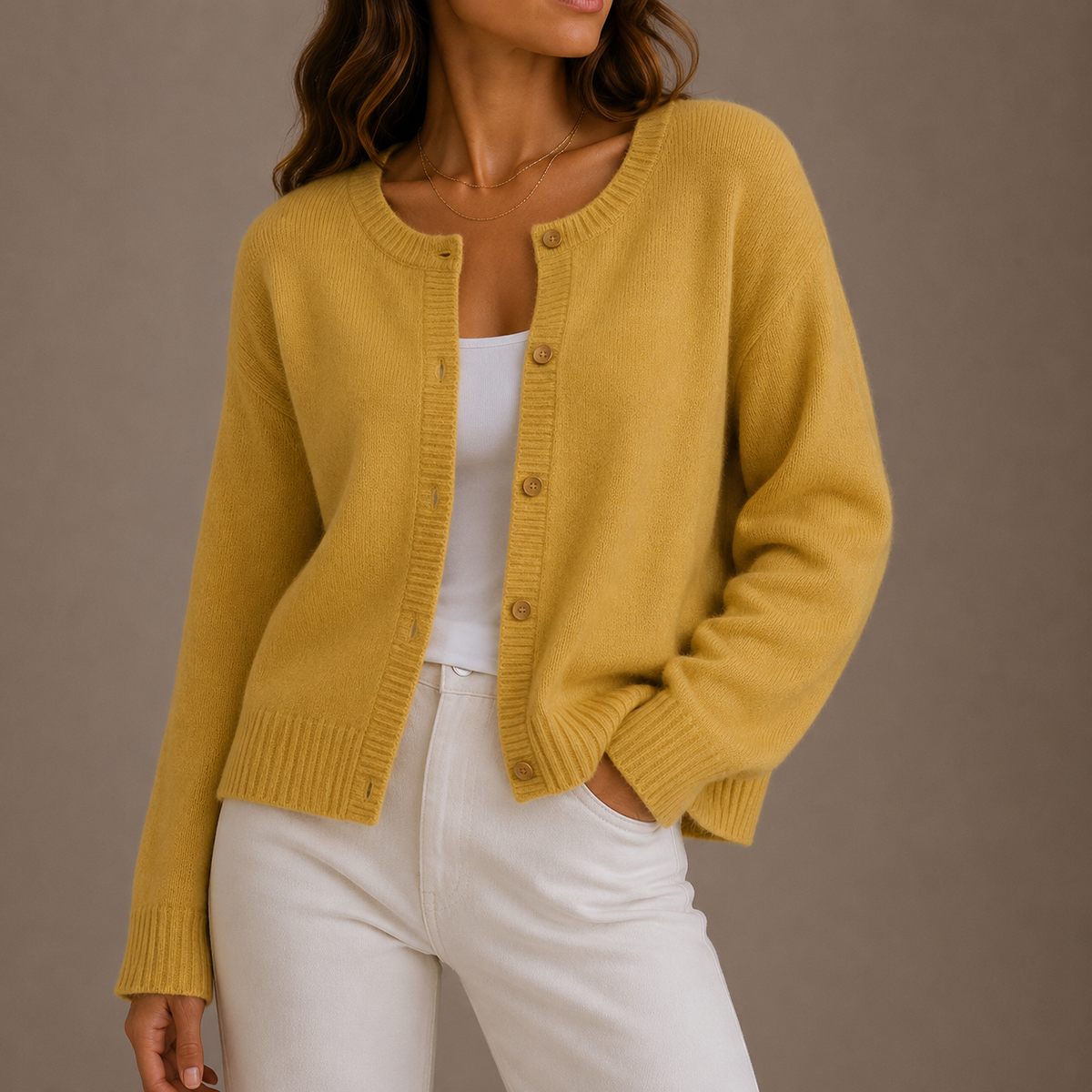 Strickjacke Damen | Knopfleiste & Weicher Komfort 6