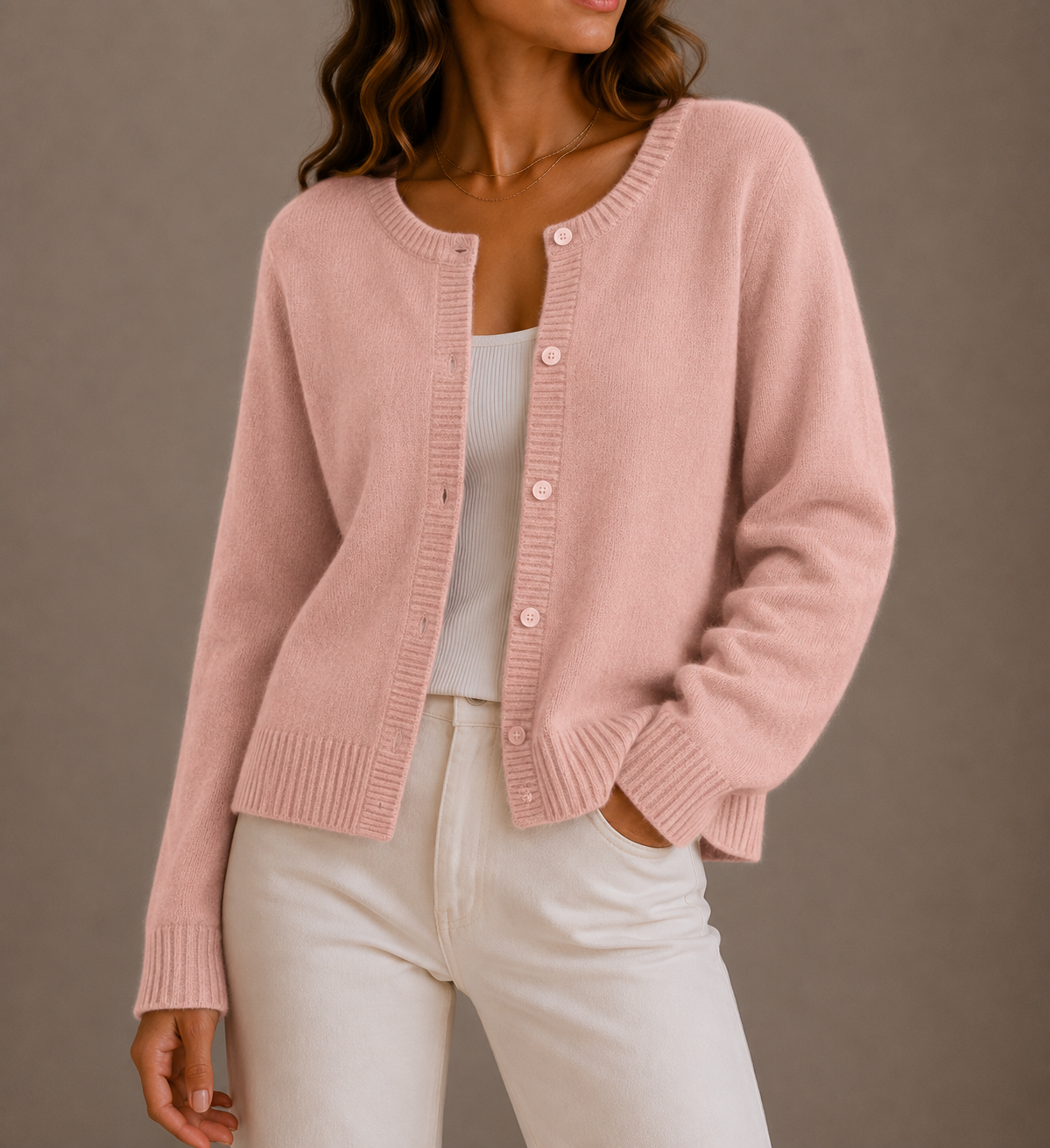 Strickjacke Damen | Knopfleiste & Weicher Komfort 9