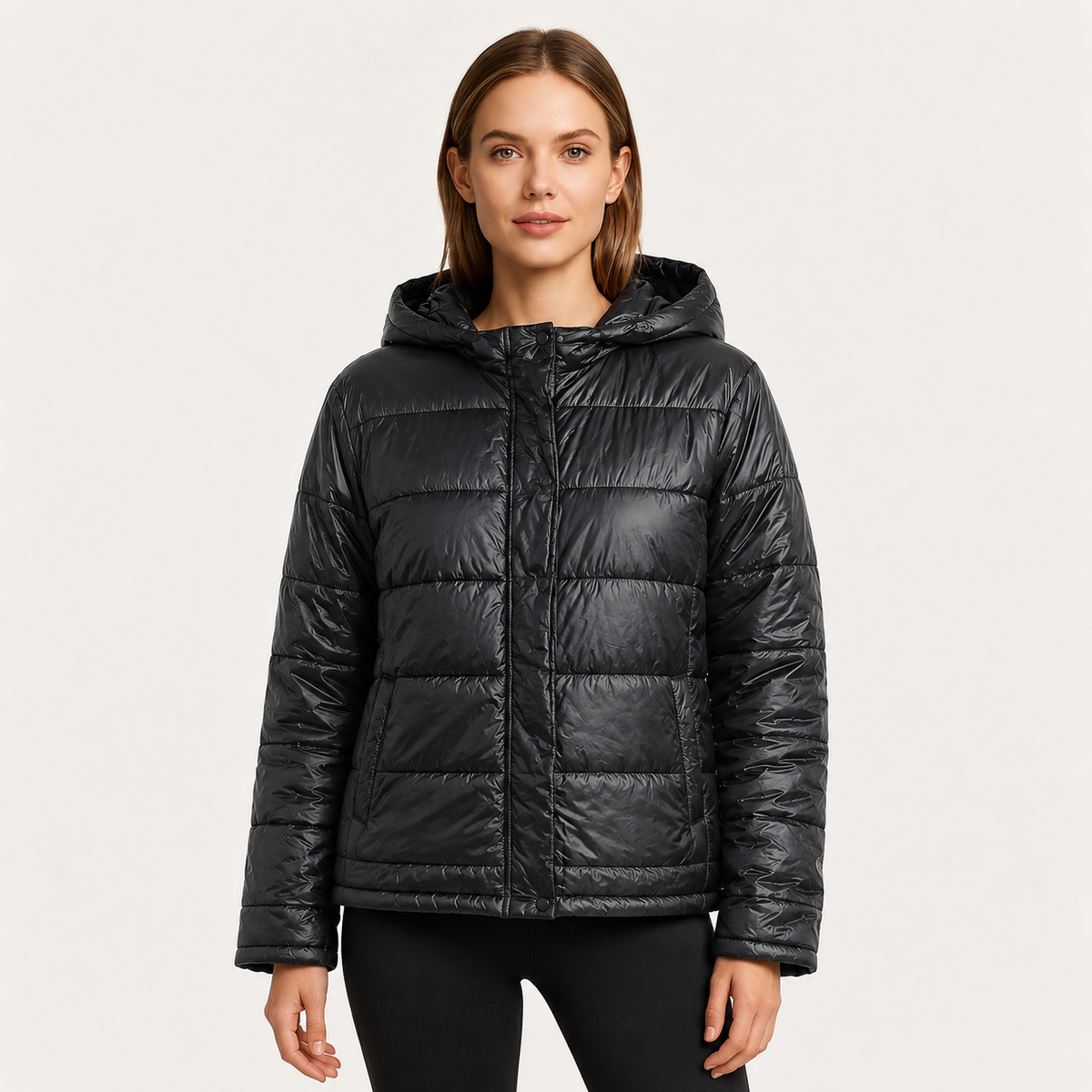 Steppjacke Damen | Mit Kapuze & Taschen 8