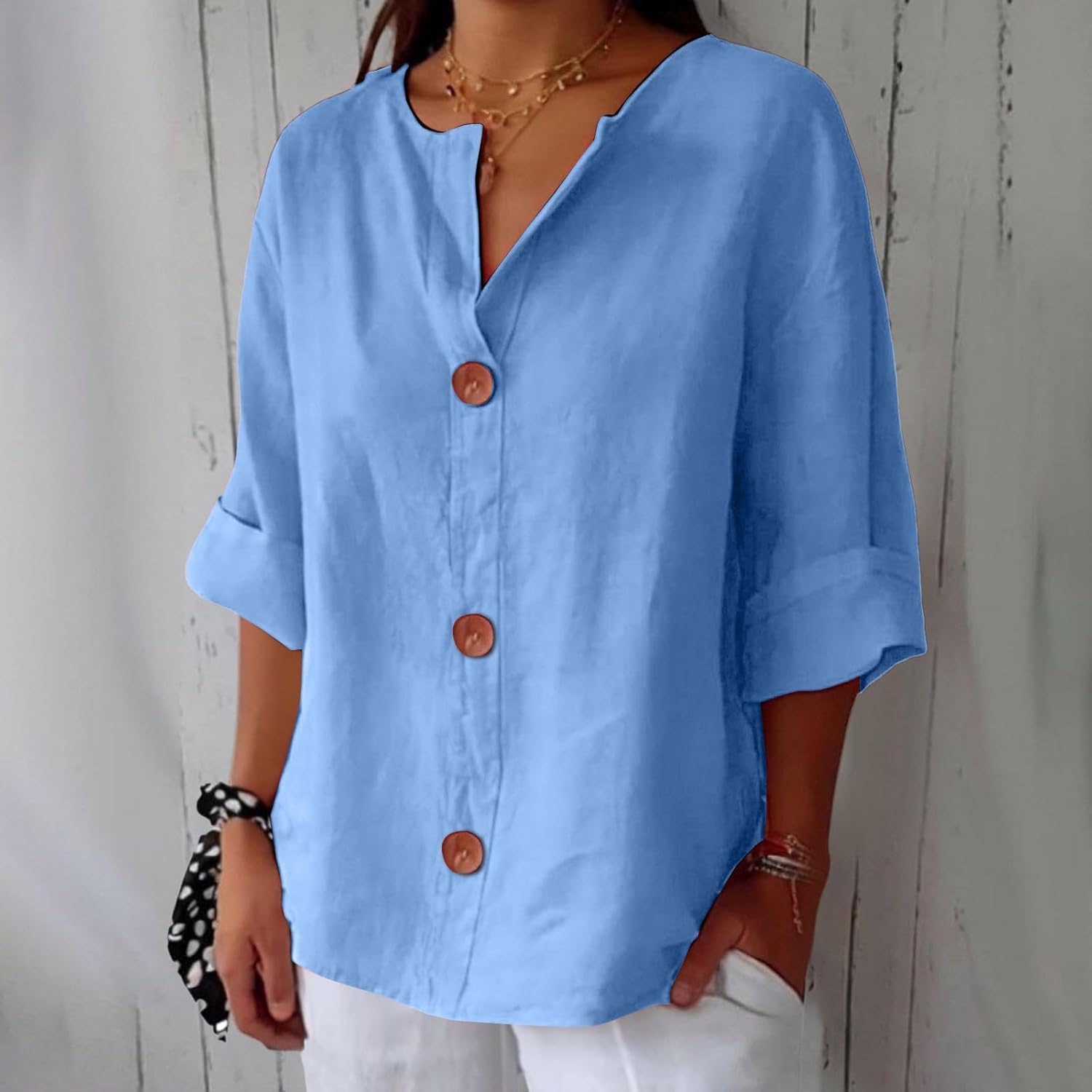 Clara™ - Legere Leinenbluse 10