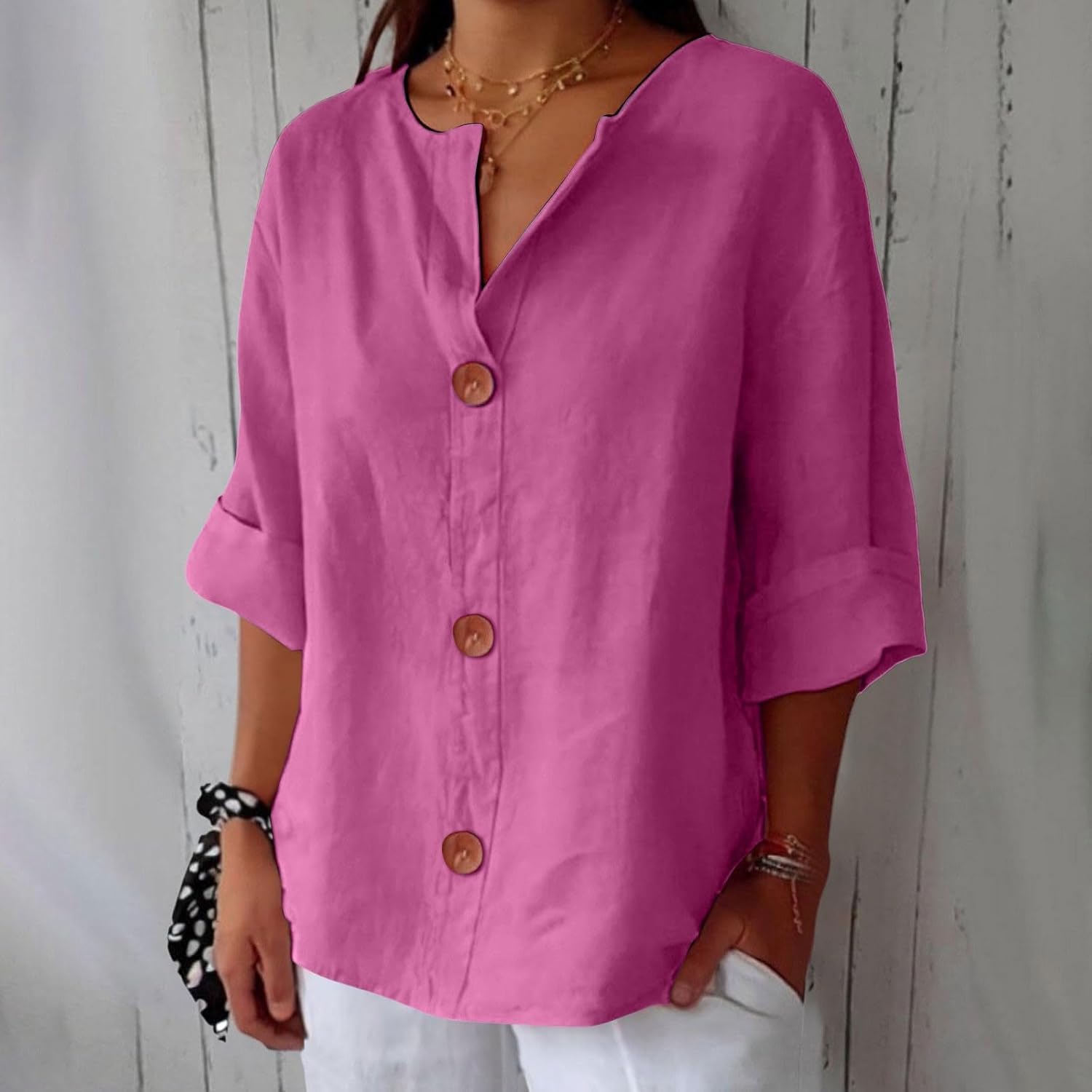 Clara™ - Legere Leinenbluse 11