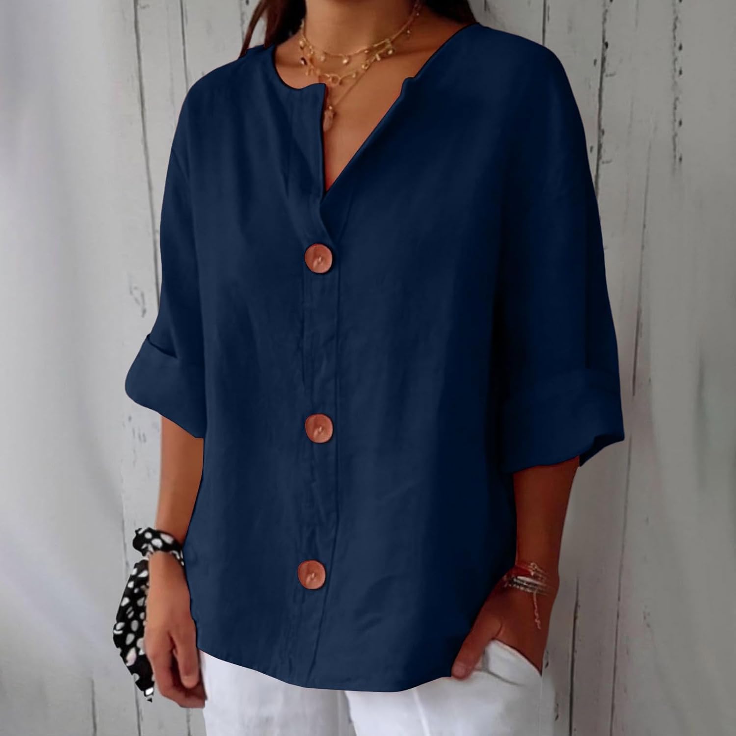 Clara™ - Legere Leinenbluse 7