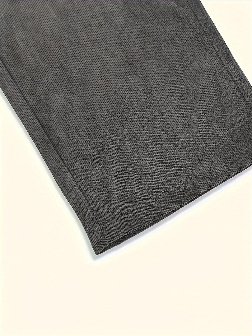 Cordhose Herren | Gerades Bein mit Taschen