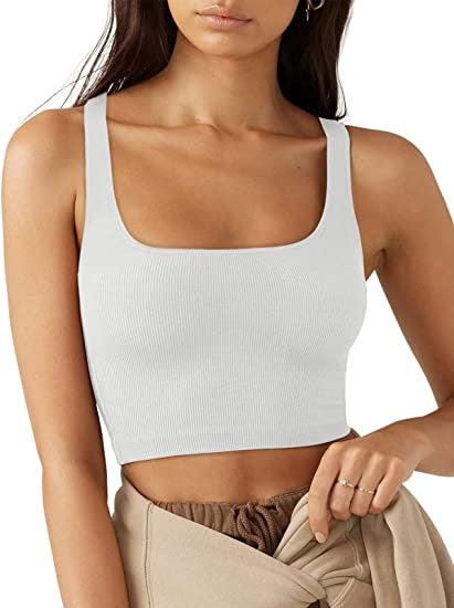 Cropped Top Damen | Gerippt & Vielseitig