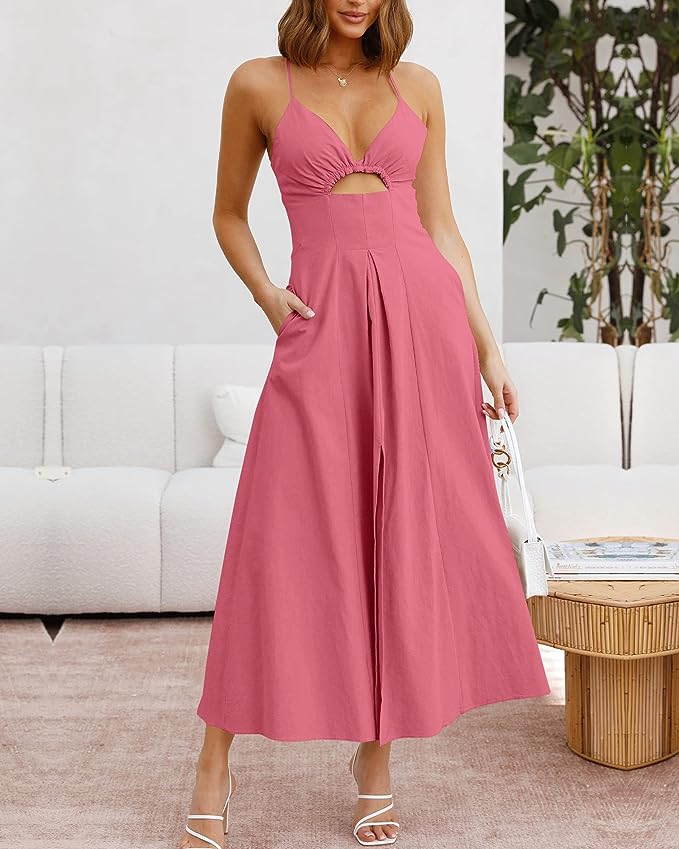 Damen Chic Sommer Maxi Kleid – Jane