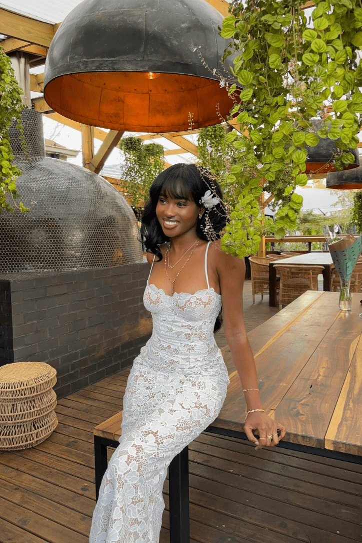 Damen Elegantes Maxi Kleid - Clara