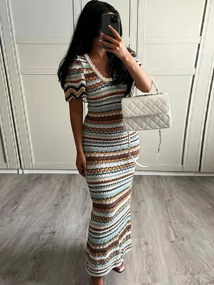 Damen Freizeit Sommer Maxi Kleid - Harper