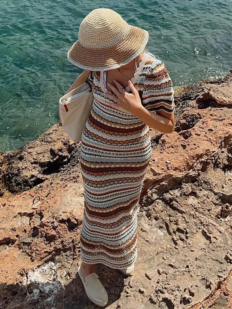 Damen Freizeit Sommer Maxi Kleid - Harper