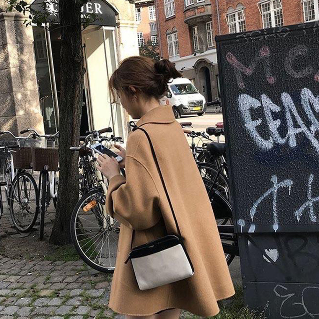 Damen Lange Trench Mantel | Warme