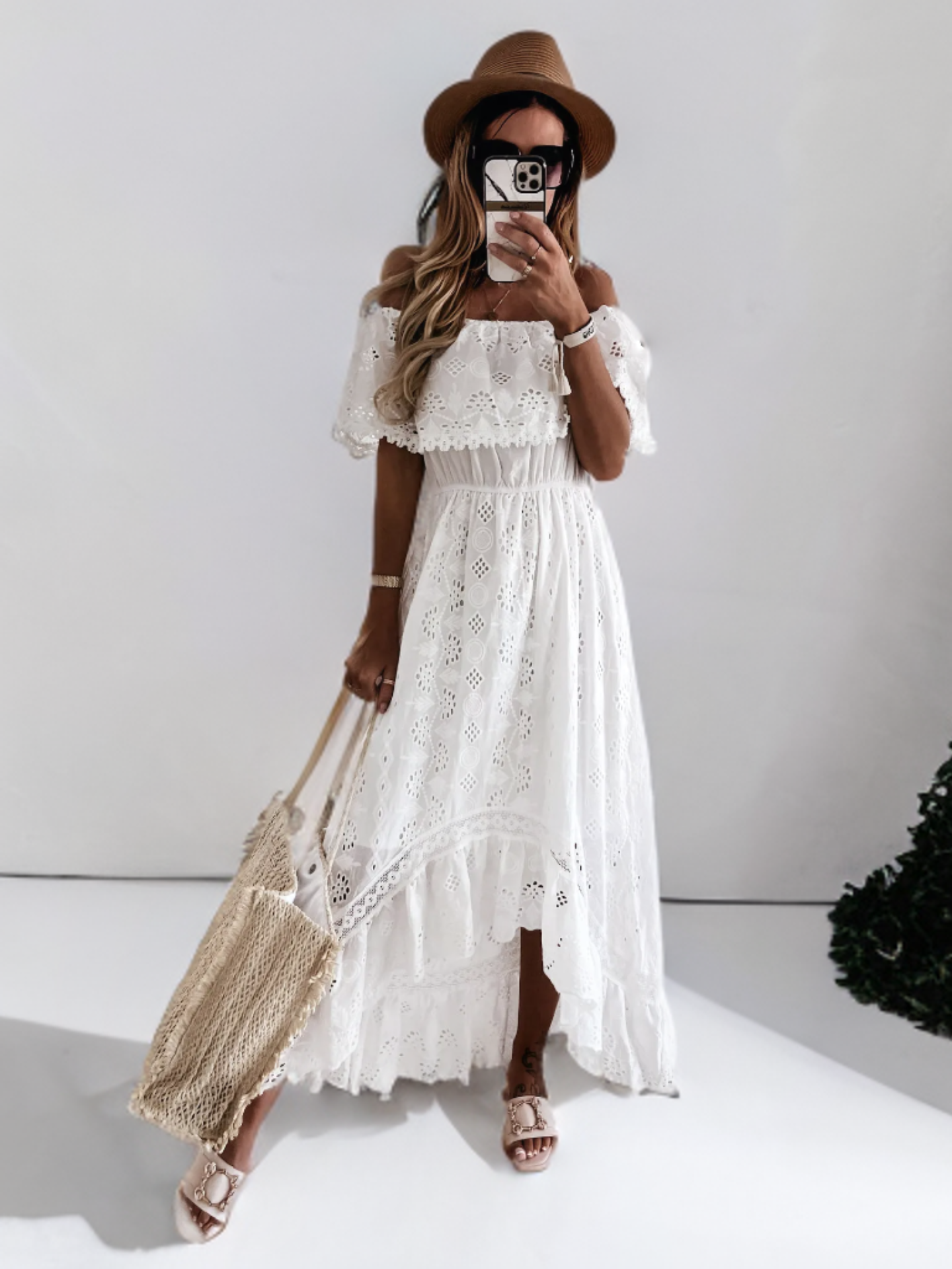 Damen Maxi Sommerkleid - Leticia