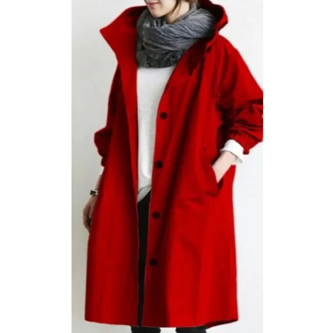 Damen Regen Jacke | Lang