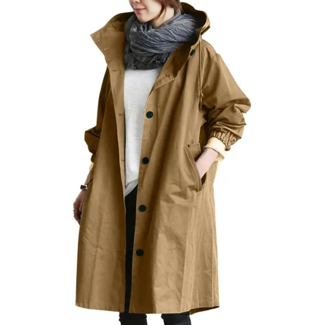 Damen Regen Jacke | Lang