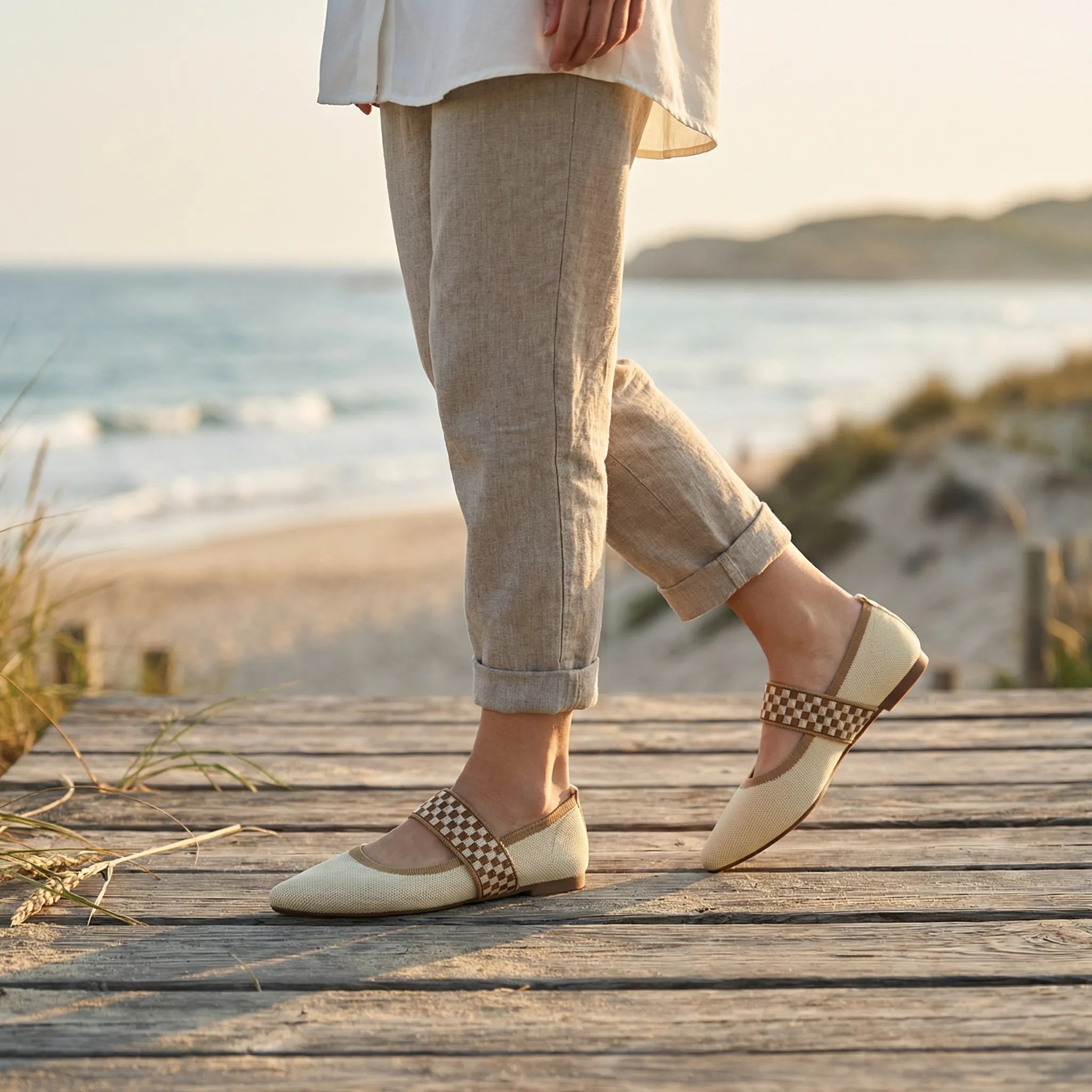 Damen Schuhe | Flach & Riemenhalt für sicheren Sitz