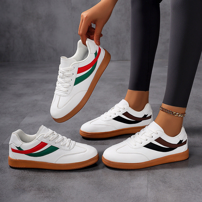Damen Sneaker | Klassisches Streifen-Design & Rutschfester Halt