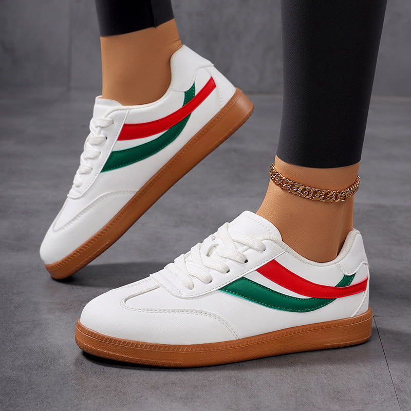Damen Sneaker | Klassisches Streifen-Design & Rutschfester Halt