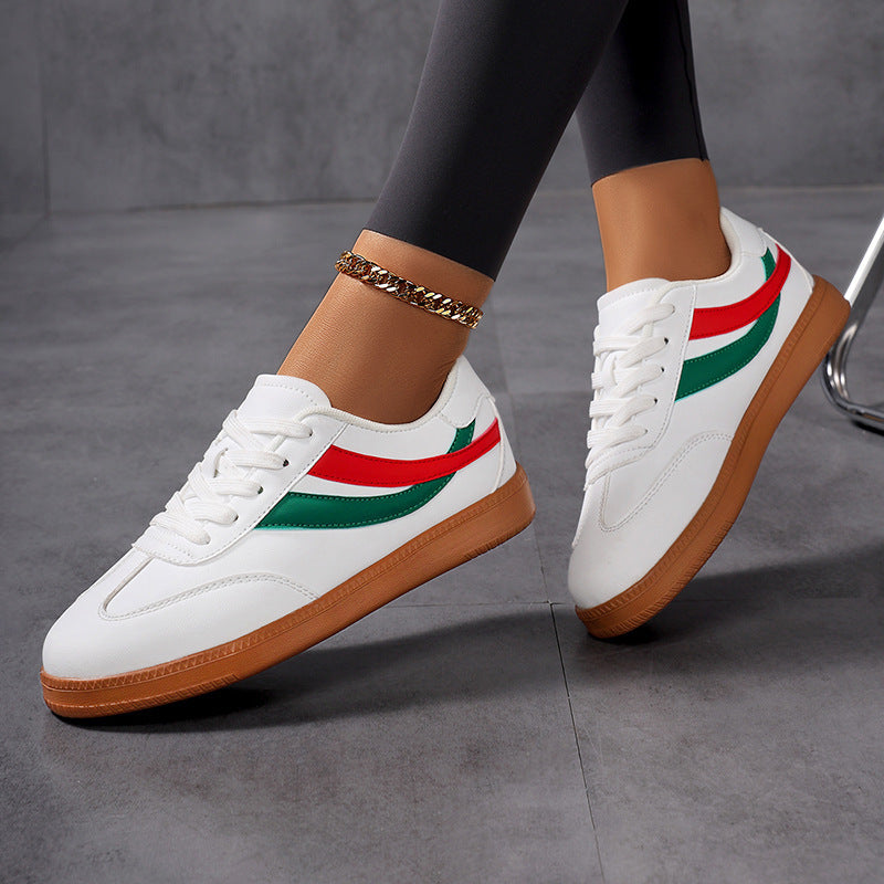 Damen Sneaker | Klassisches Streifen-Design & Rutschfester Halt