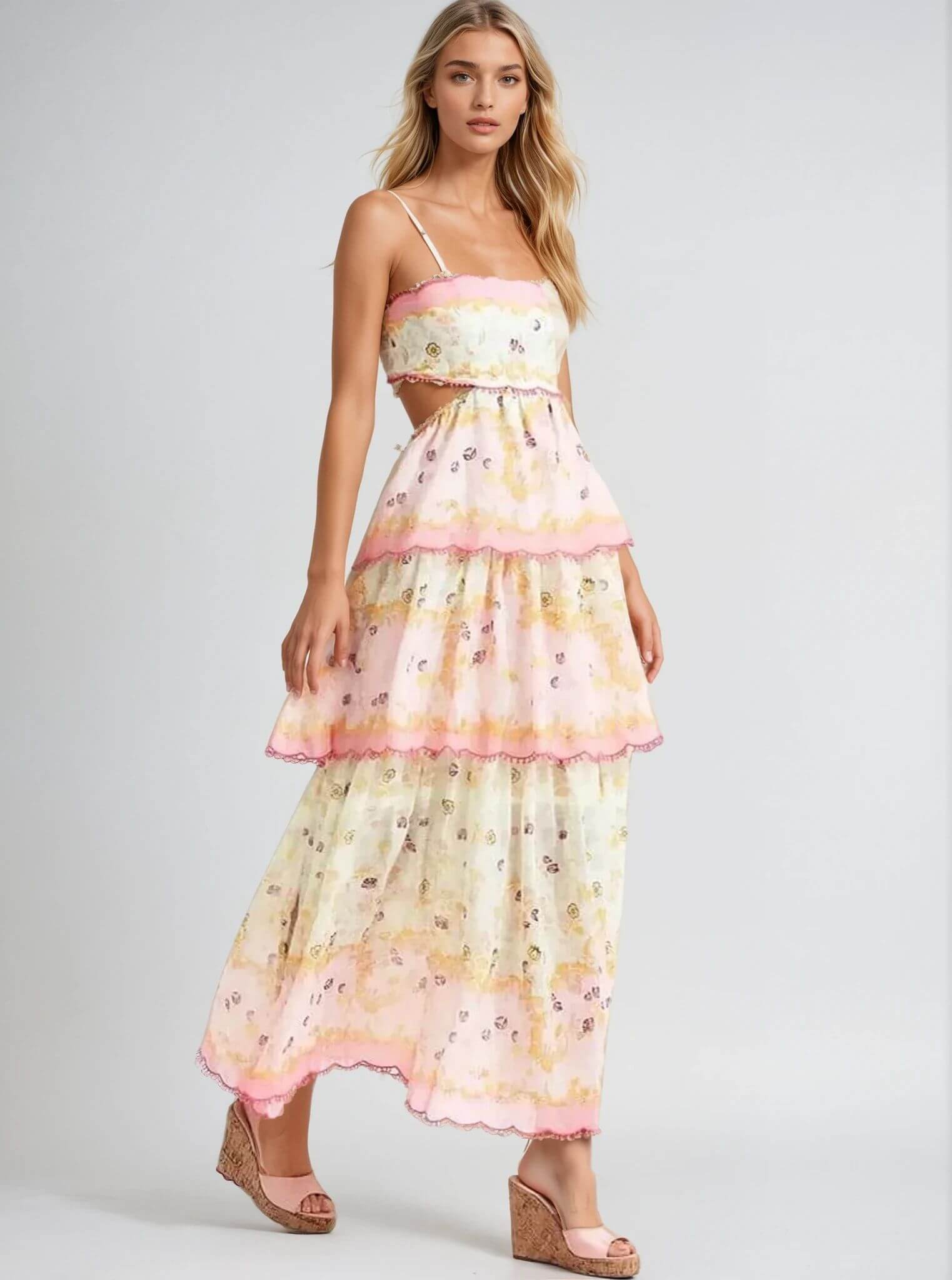 Damen Sommer Maxikleid - Ivy