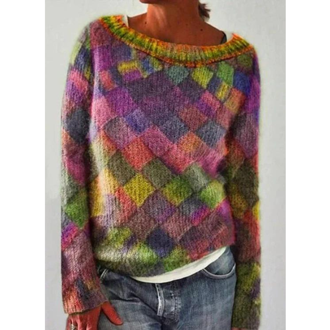 Damen Strick Pullover | Warme