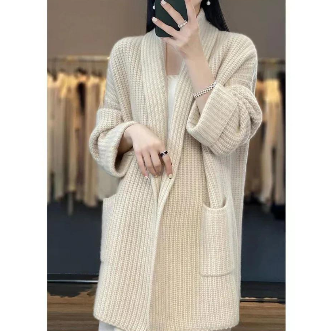 Damen Strick Strickjacke | Langarm