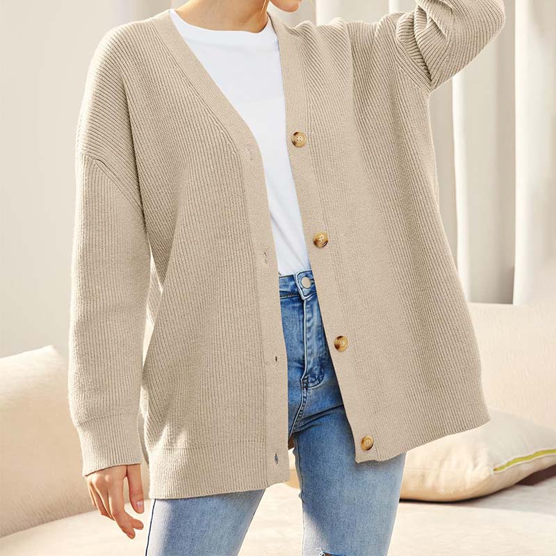 Damen Strick Strickjacke | Warm