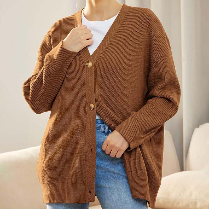 Damen Strick Strickjacke | Warm
