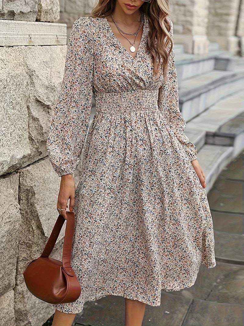 Damen Stylischer Casual Midi Kleid - Madison