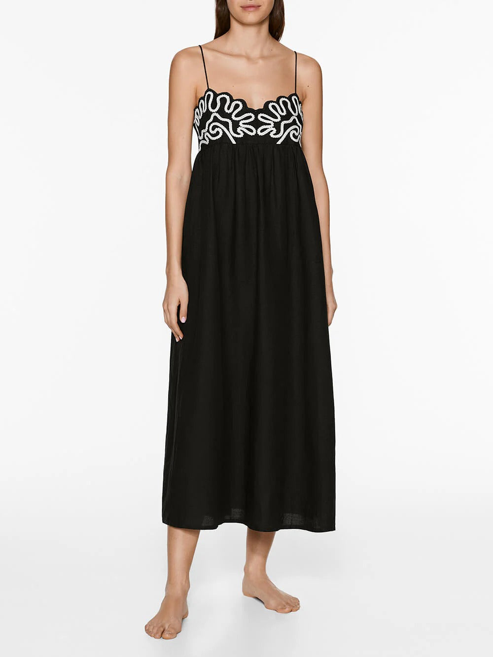 Damen Stylischer Sommer Maxi Kleid - Velmira