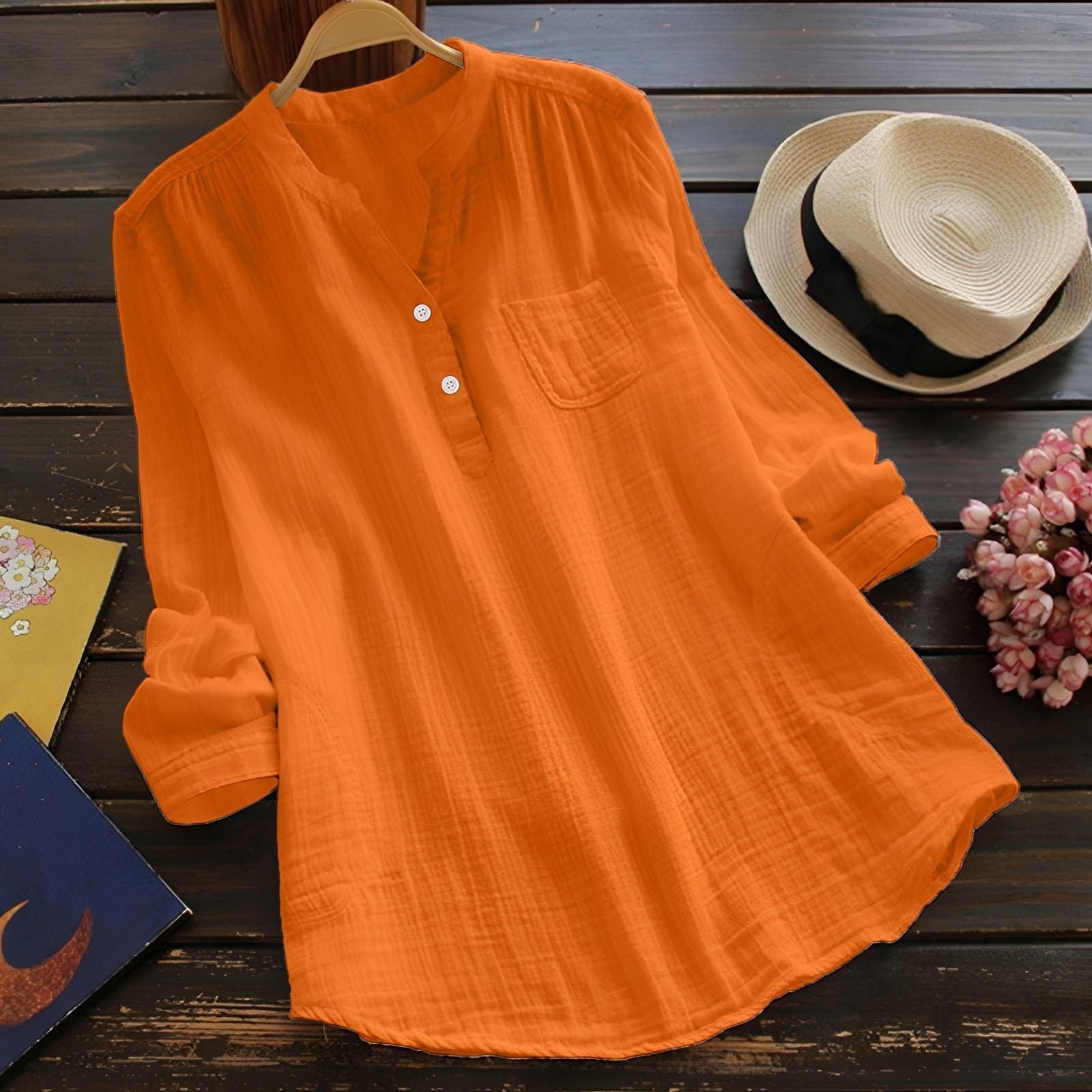 Damen Bluse – Lockere Alltagsbluse für zeitlose Looks 6