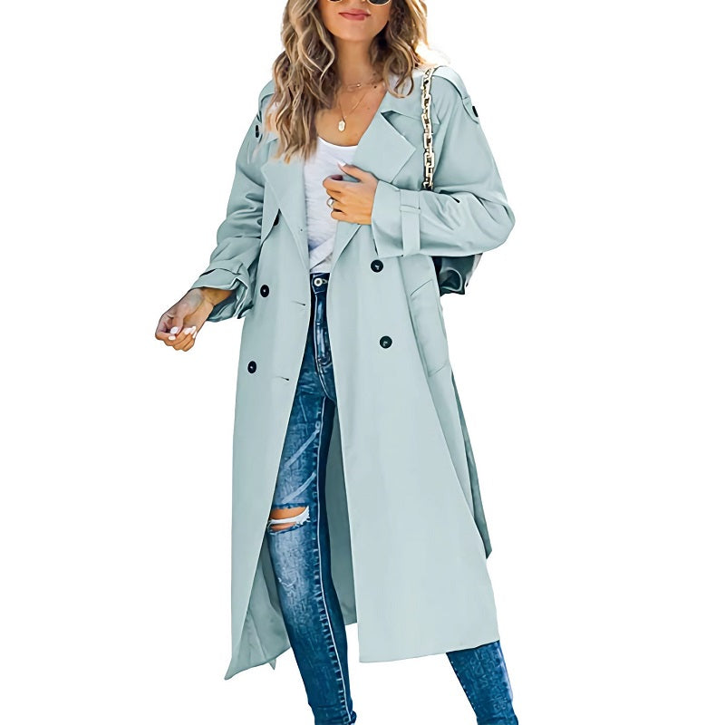 Damen Langschaft-Trenchcoat 2