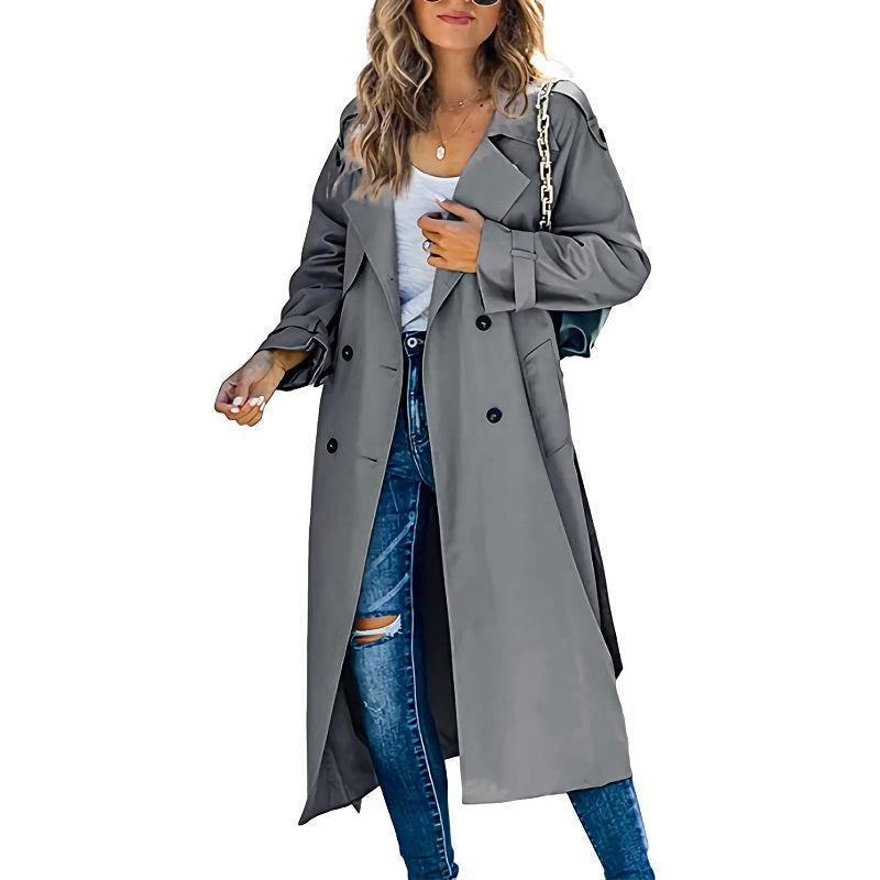 Damen Langschaft-Trenchcoat 3