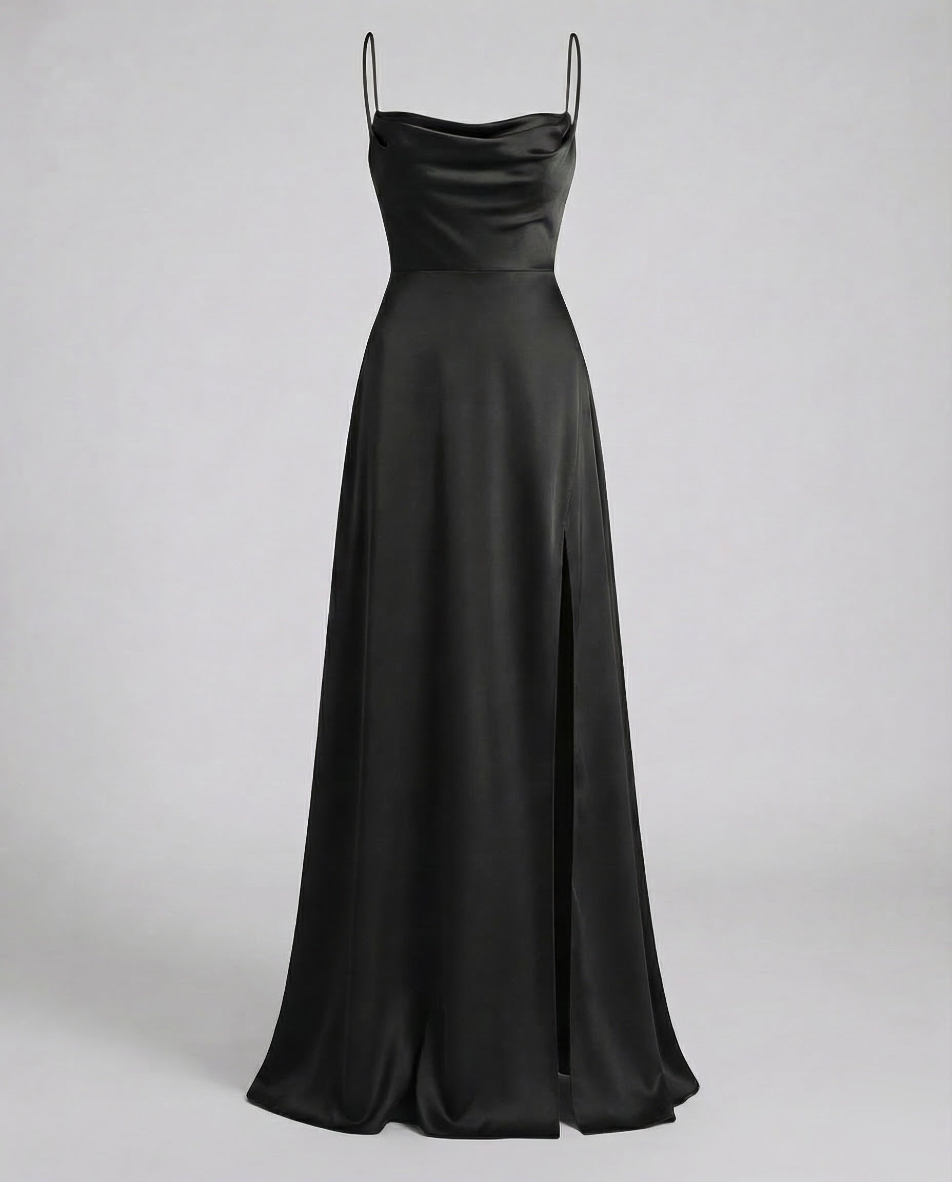 Damen Maxikleid – Elegantes Kleid mit Schlitz & geflochtenem Rücken 7