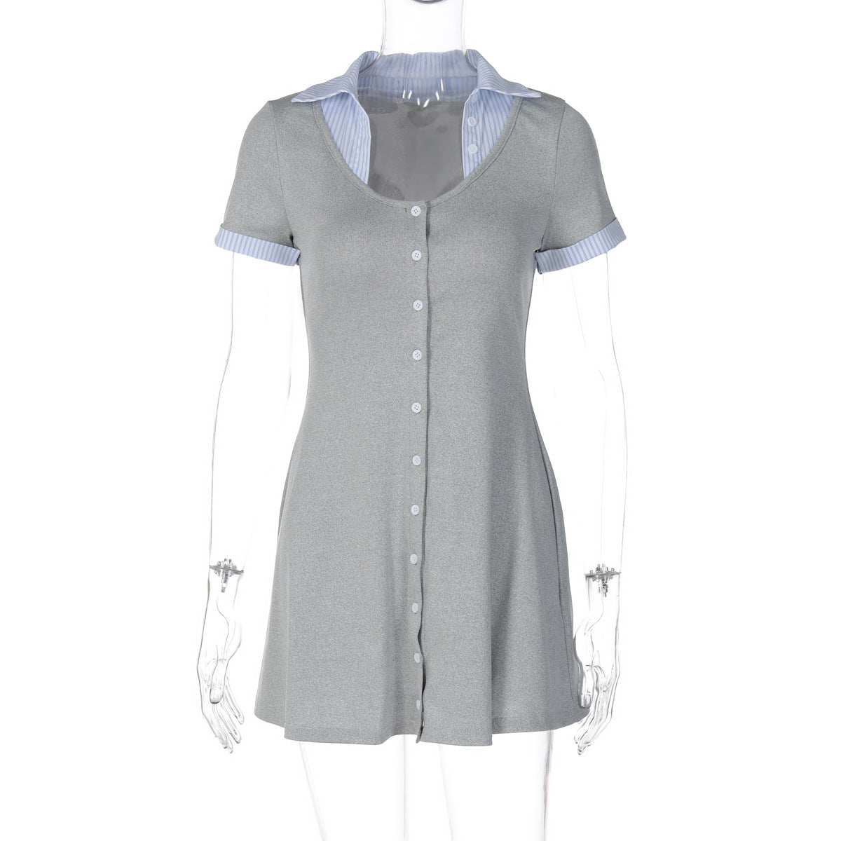 Damen Modisches Polo-Kleid Echo Archiv 0