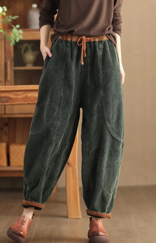 Damenmodische Cordhose