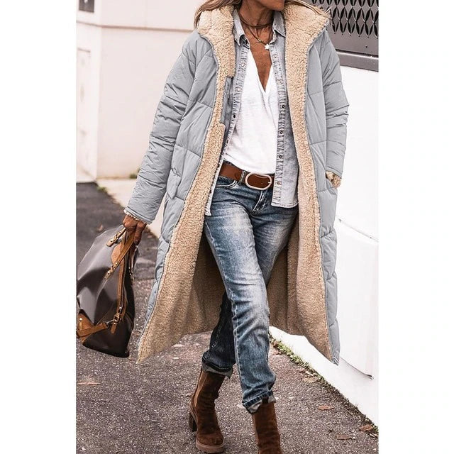 Winterjacke Damen | Wendedesign & Warme Fütterung 21