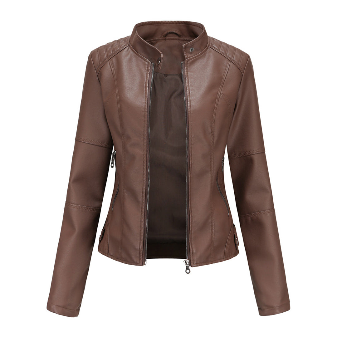 Dannie - Stylische Lederjacke 4