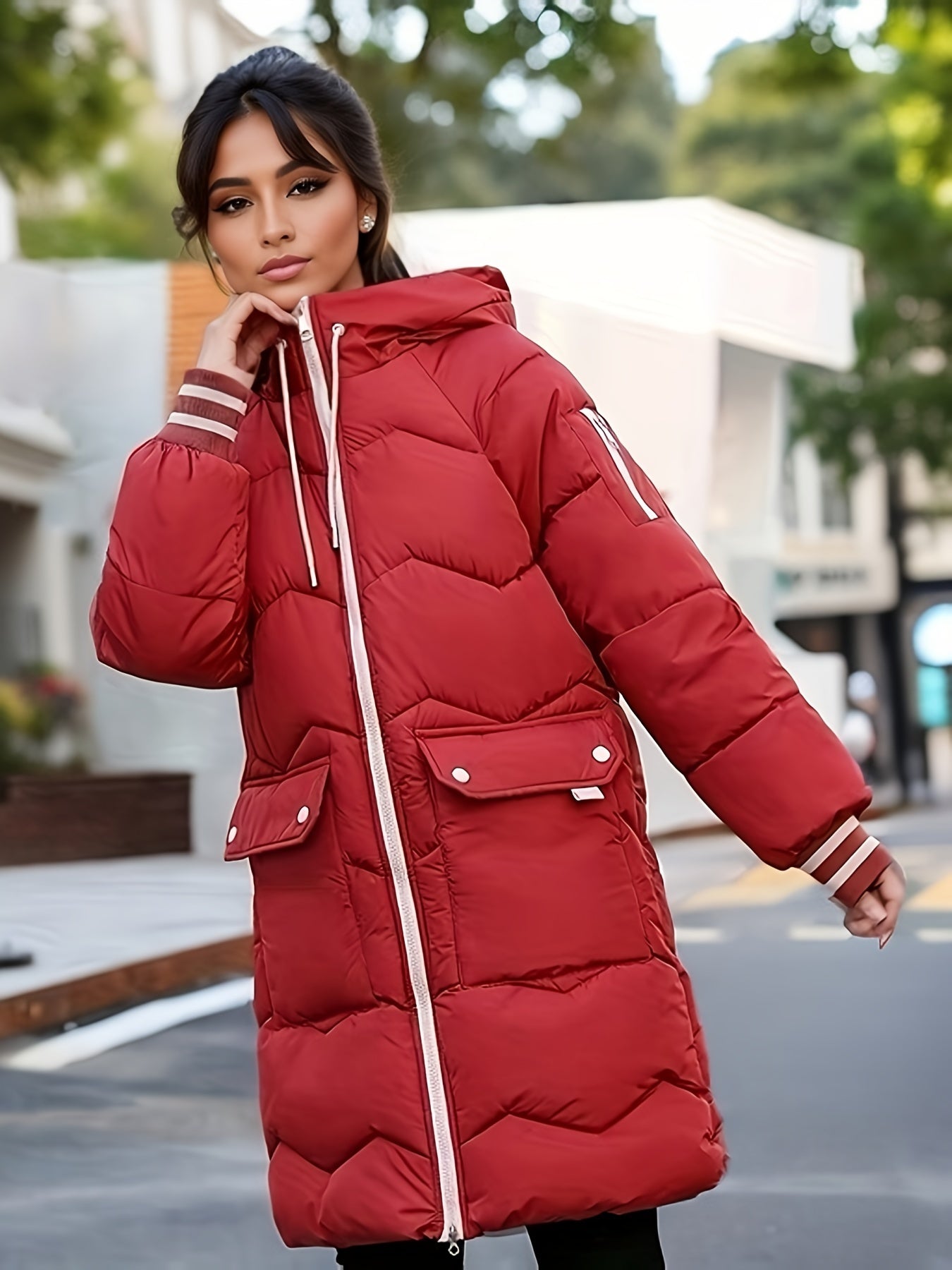 Delilah - Modische warme Pufferjacke