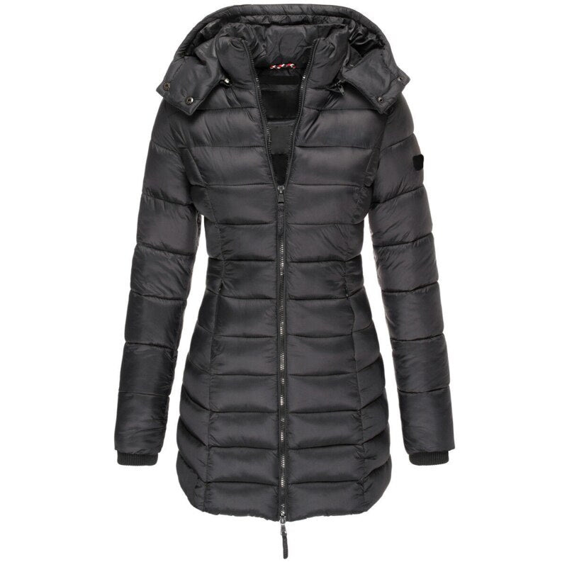 Die beste und gemütlichste Daunenjacke mit Kapuze und Reißverschluss - Lozenda
