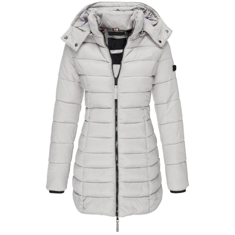 Die beste und gemütlichste Daunenjacke mit Kapuze und Reißverschluss - Lozenda