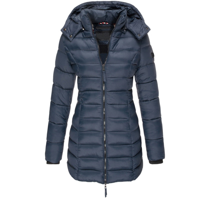 Die beste und gemütlichste Daunenjacke mit Kapuze und Reißverschluss - Lozenda