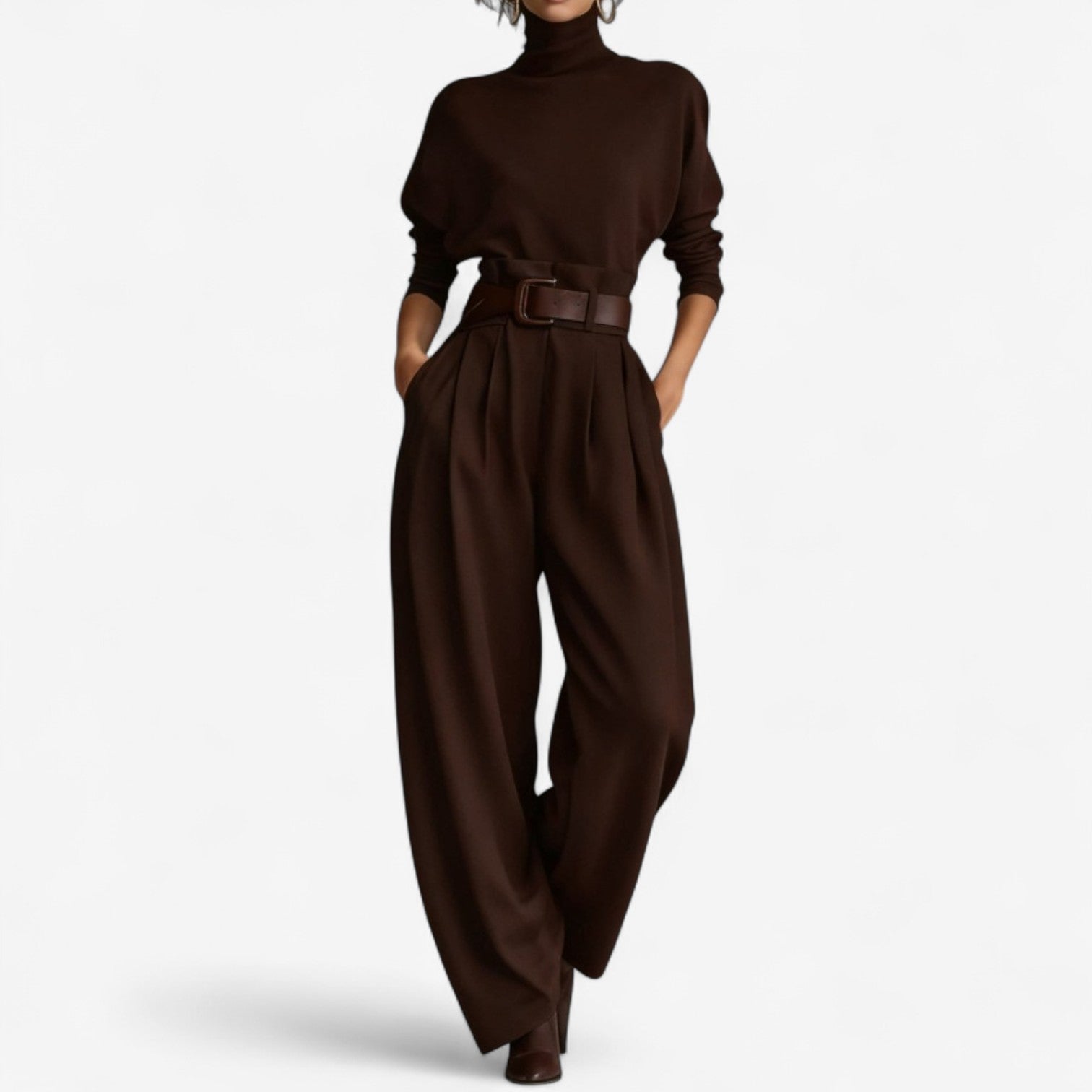 Doris - Jumpsuit mit hohem Kragen 4