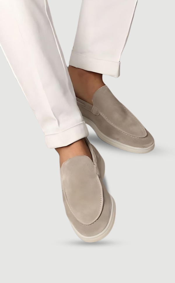 Echoarchiv | Hochwertige Herren Loafer Aus Wildleder 0