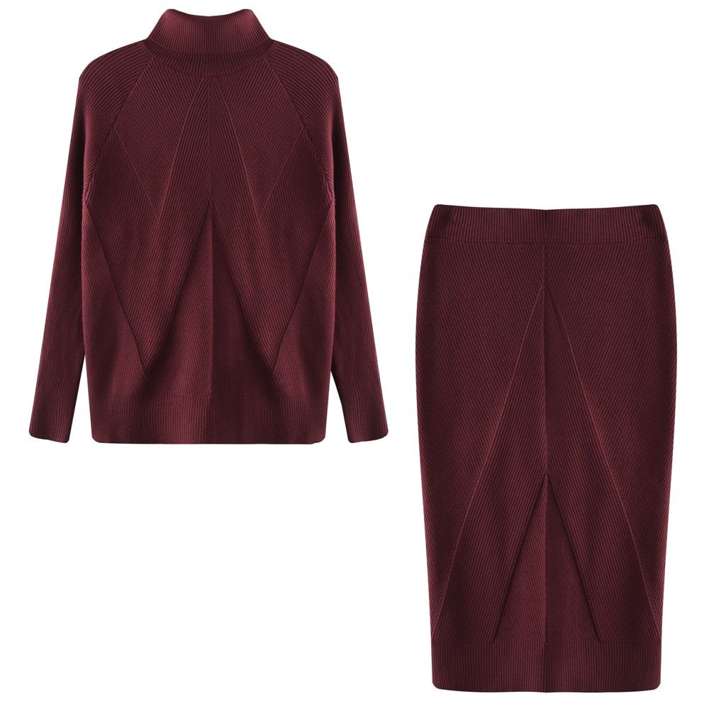 Ein super kuscheliges Strickkleid für die kalten Tage