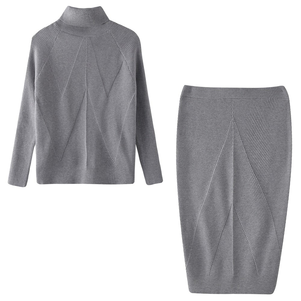Ein super kuscheliges Strickkleid für die kalten Tage