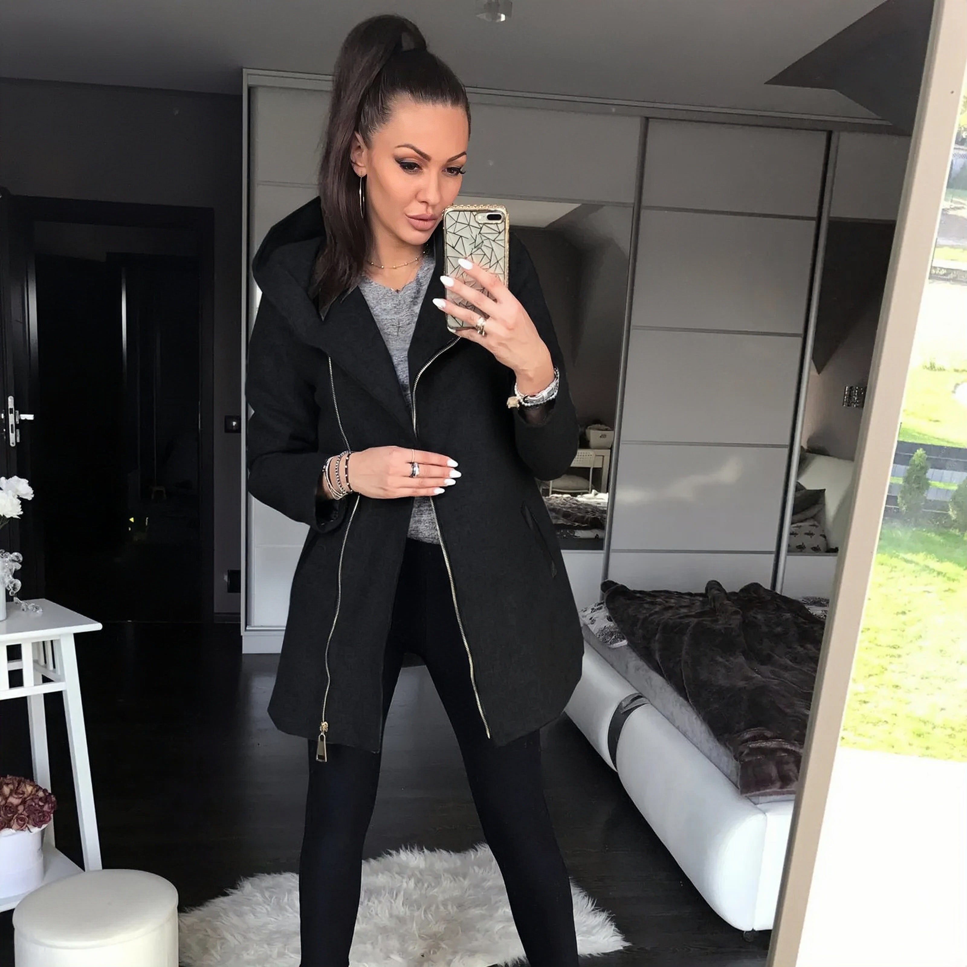 Elegante und vielseitige Winterjacke