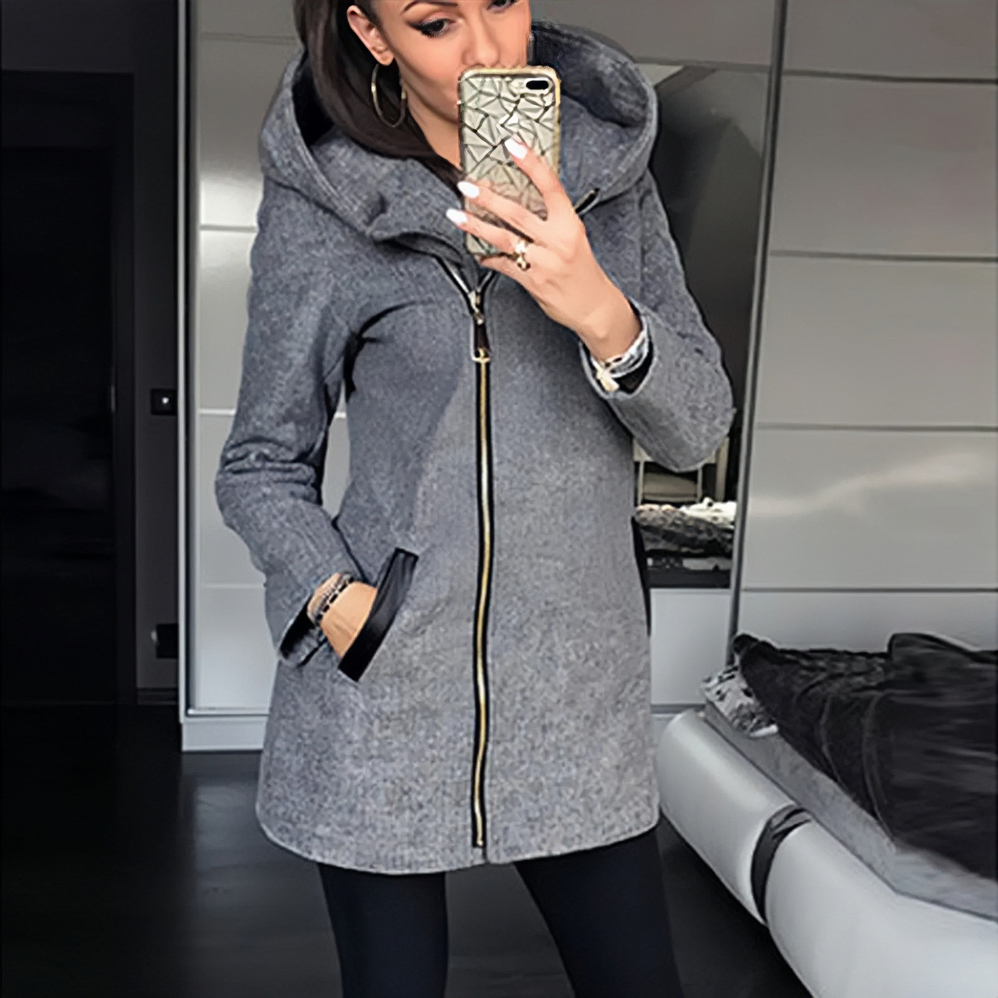 Elegante und vielseitige Winterjacke